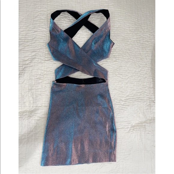 Cutout Mini Dress - Picture 3 of 6